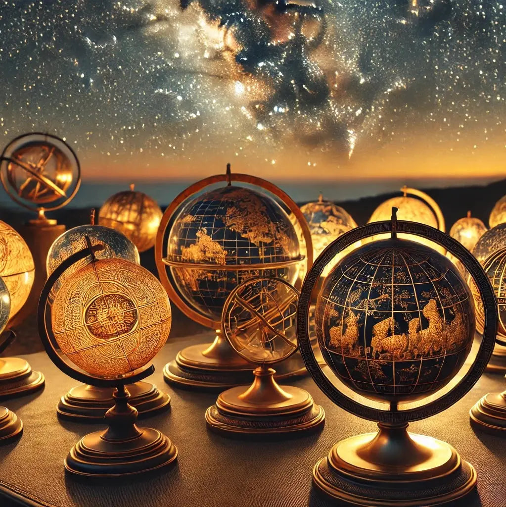 Globes Terrestres Espace Astronomie