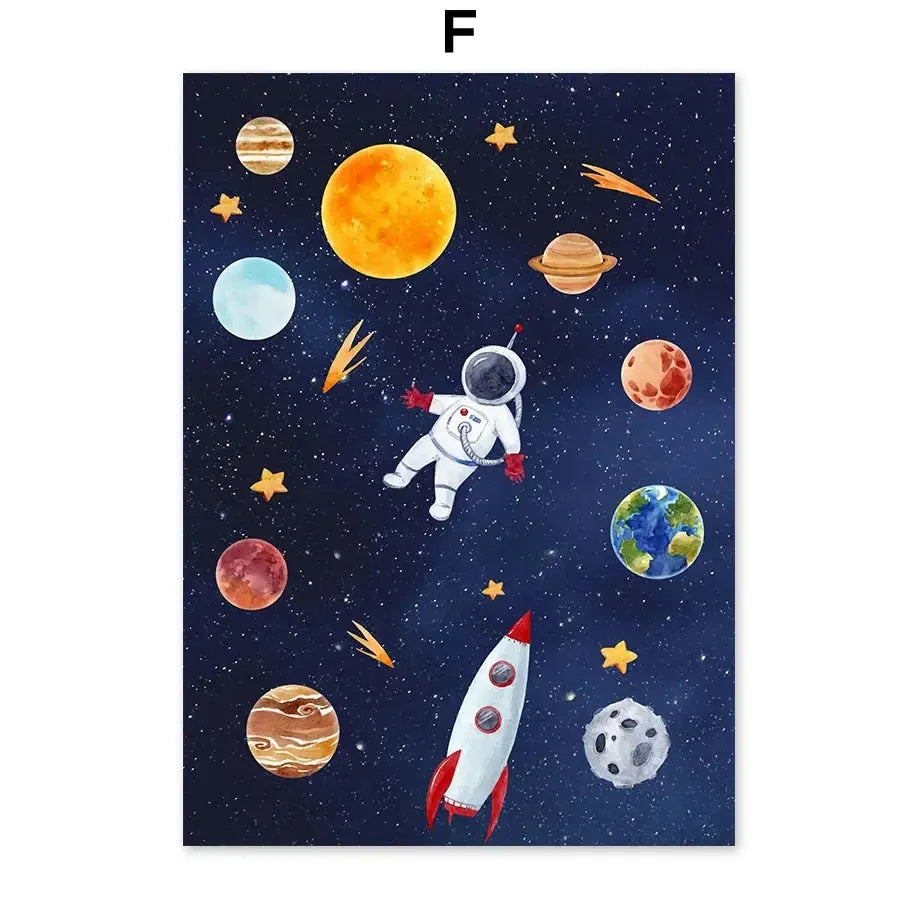 Affiche Astronomie Enfant Espace Astronomie Espace Astronomie