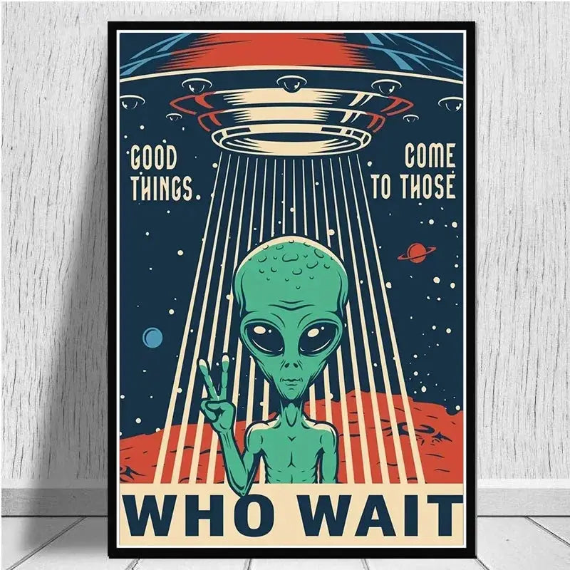 Affiches Conquête Spaciale Vintage Espace Astronomie Espace Astronomie