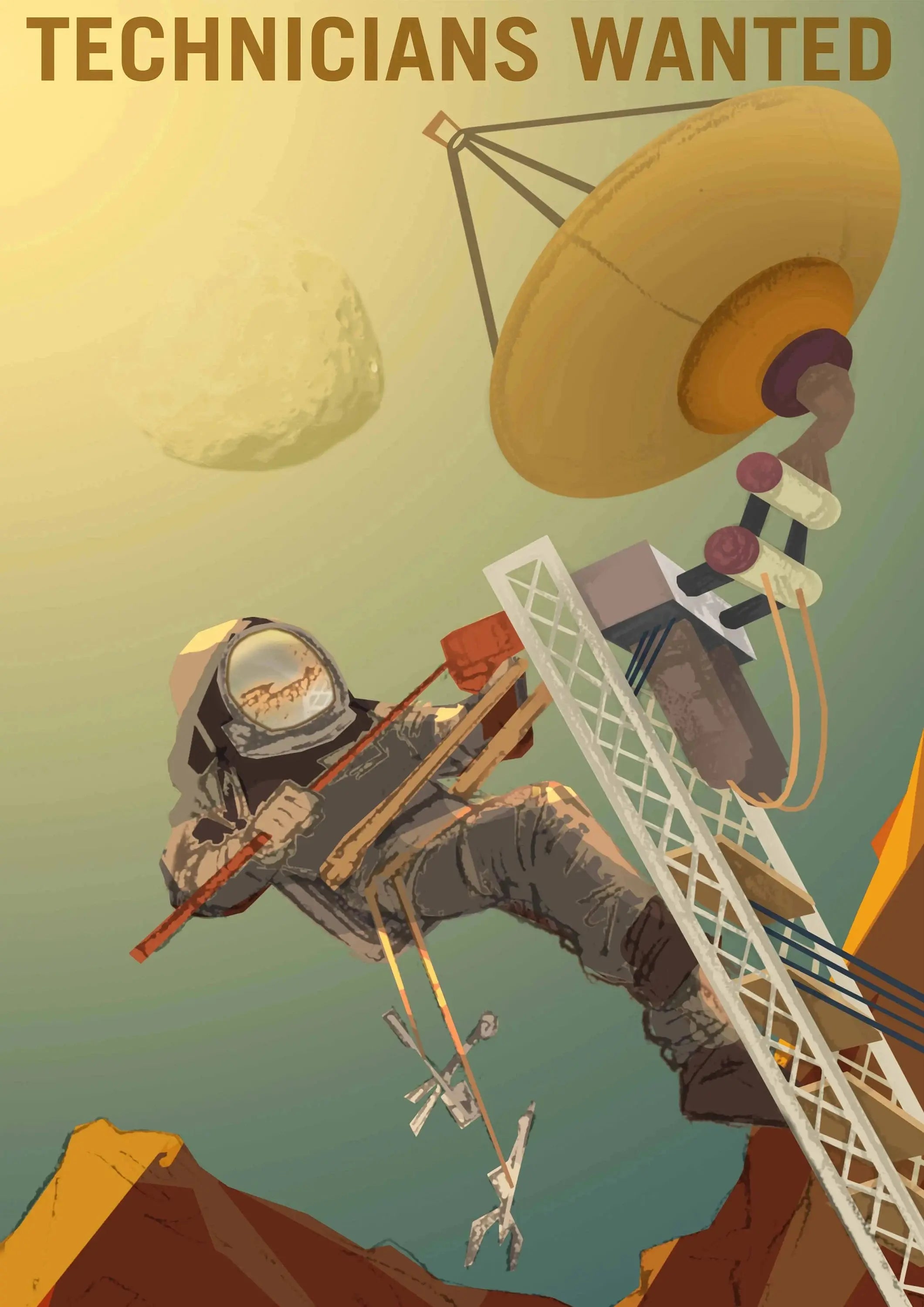 Affiches Espace Rétro Espace Astronomie Espace Astronomie