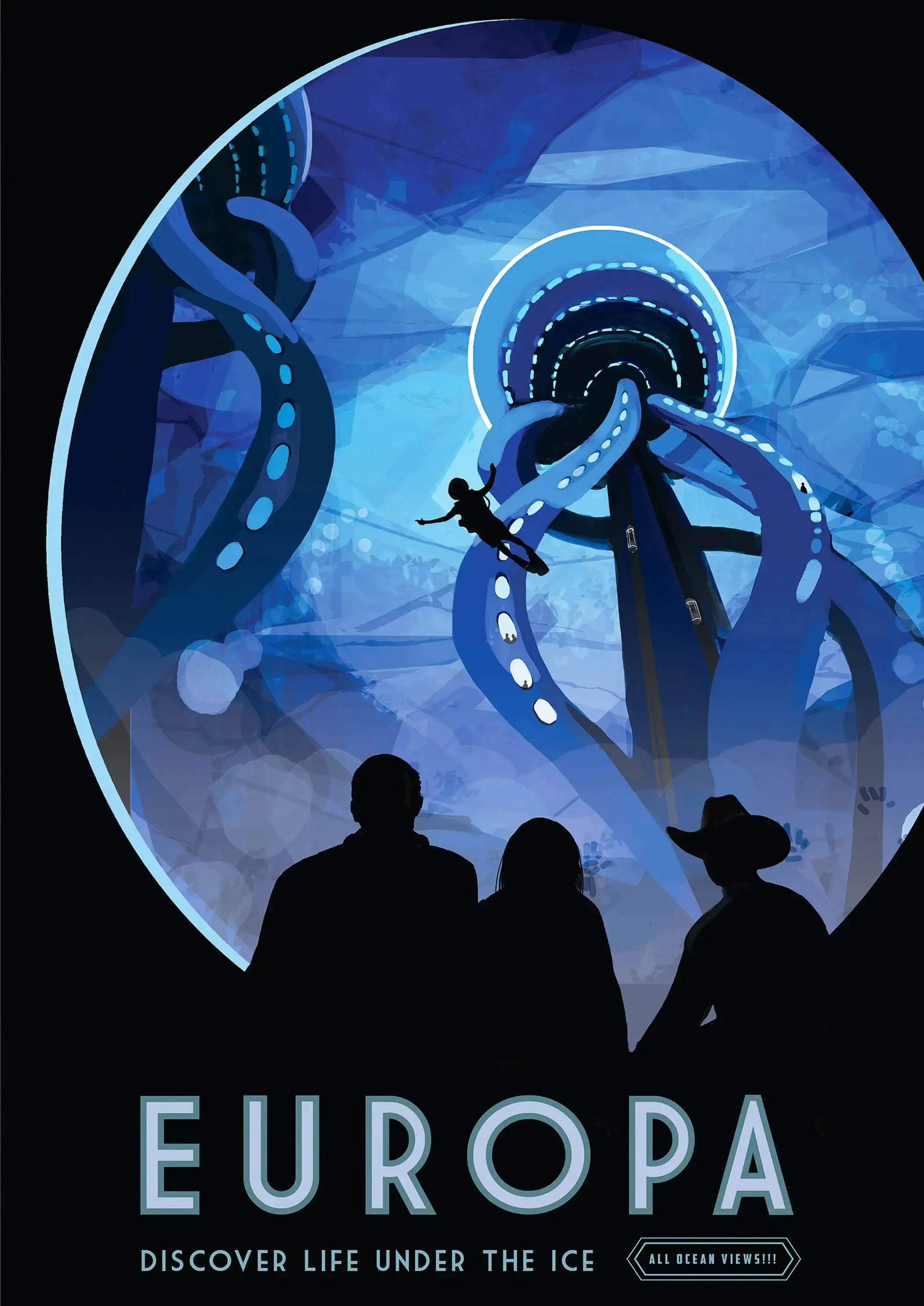 Affiches Espace Rétro Espace Astronomie Espace Astronomie