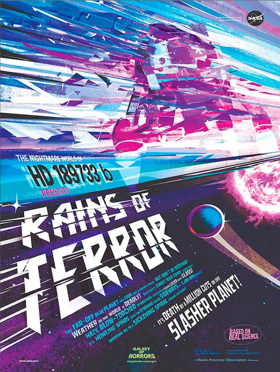 Affiches Espace Rétro Espace Astronomie Espace Astronomie