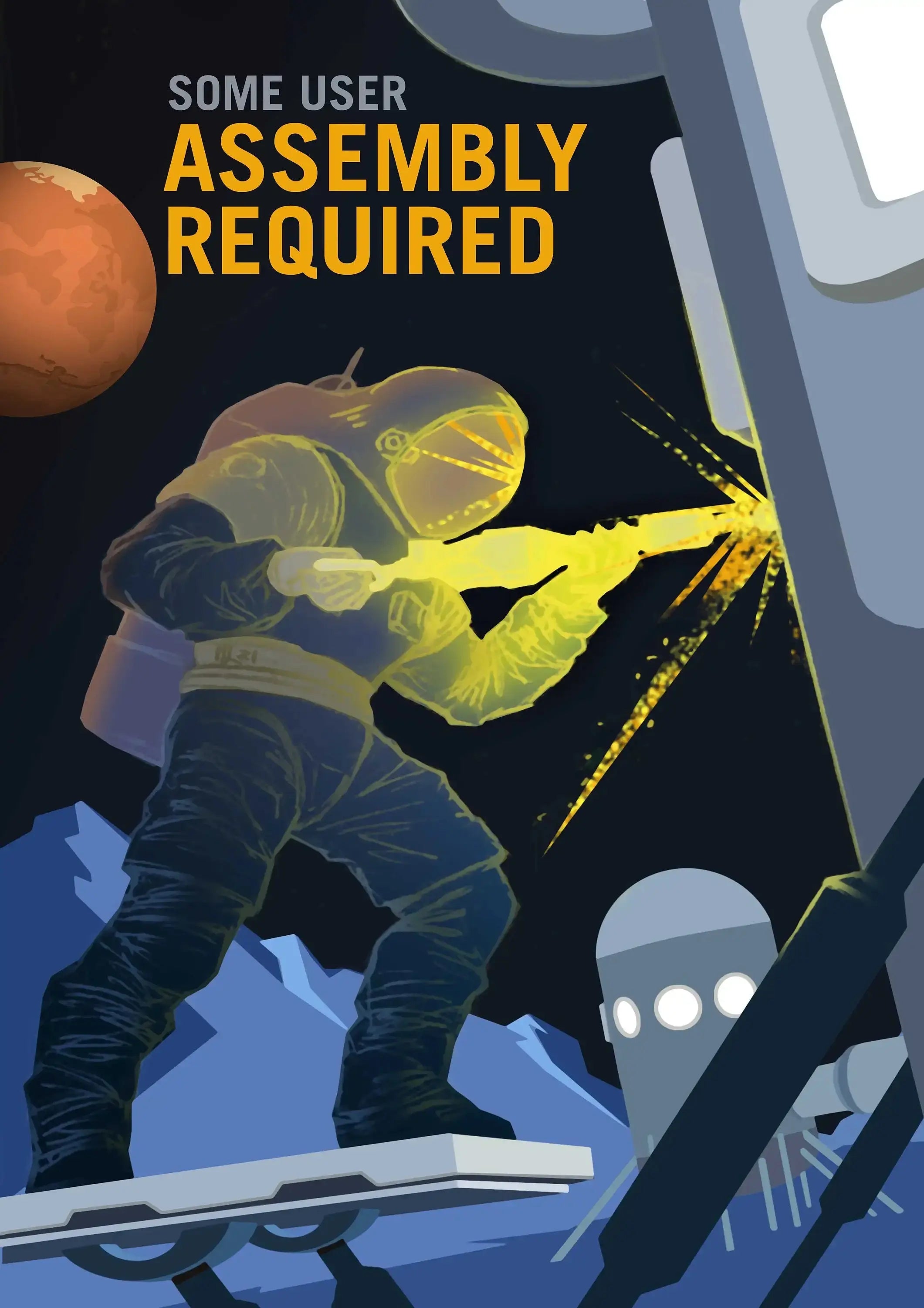 Affiches Espace Rétro Espace Astronomie Espace Astronomie