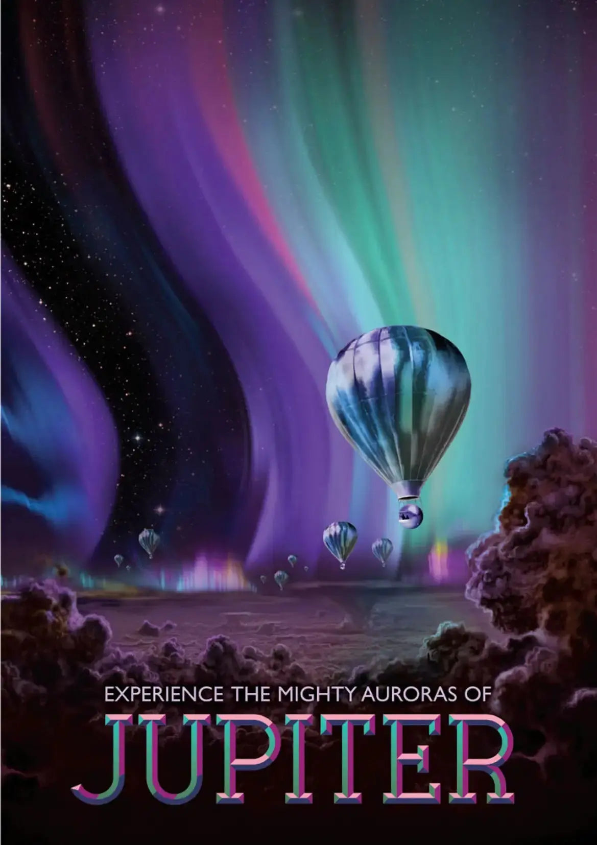 Affiches Espace Rétro Espace Astronomie Espace Astronomie