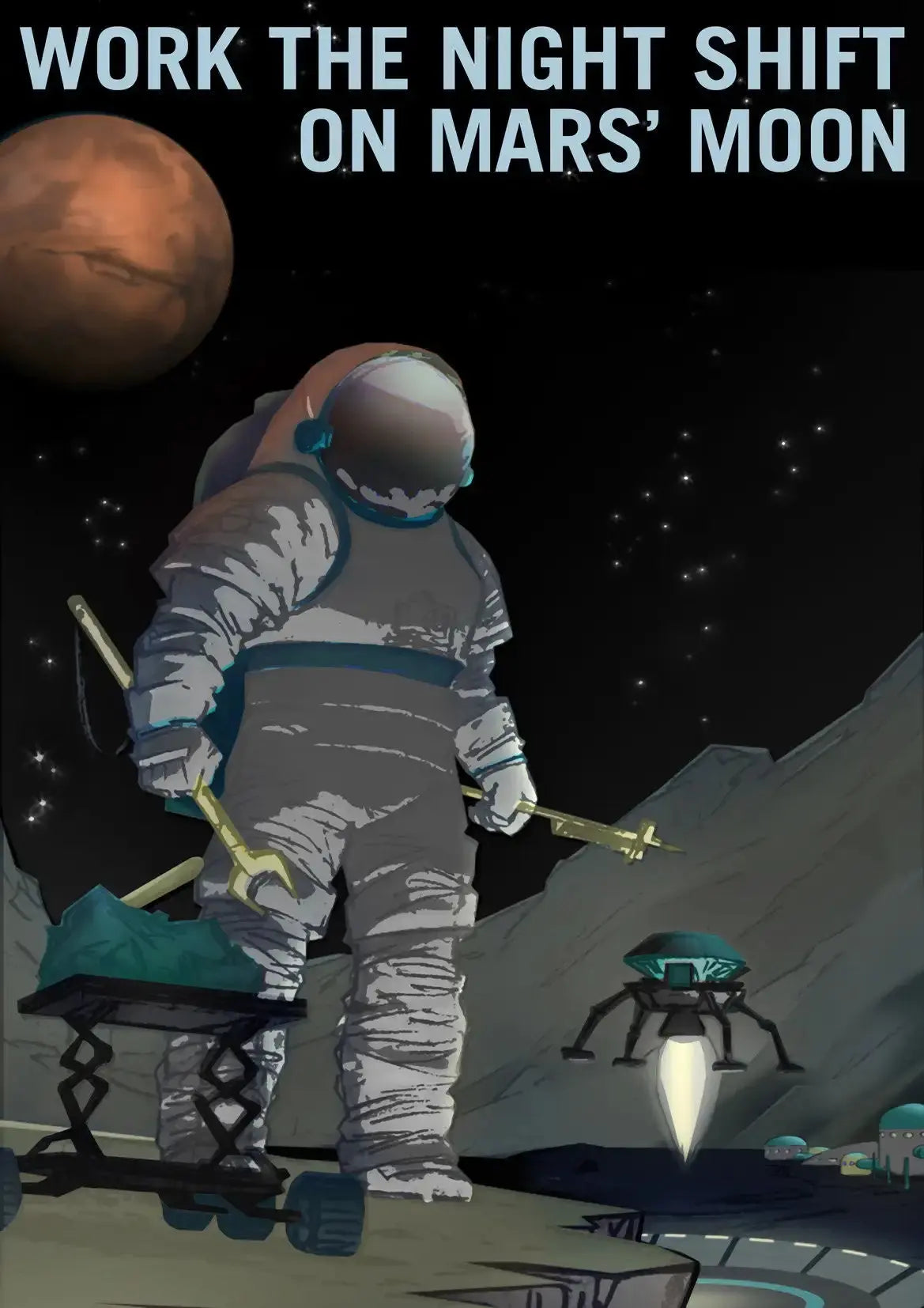 Affiches Espace Rétro Espace Astronomie Espace Astronomie