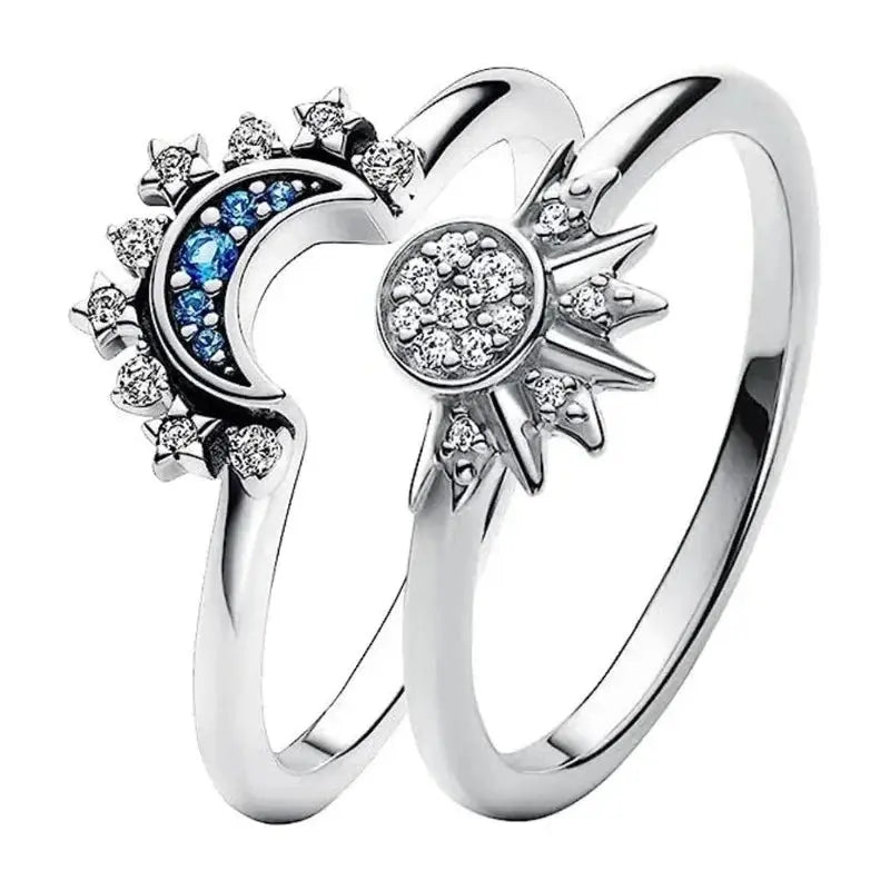 Bague Céleste Soleil Lune Espace Astronomie Espace Astronomie