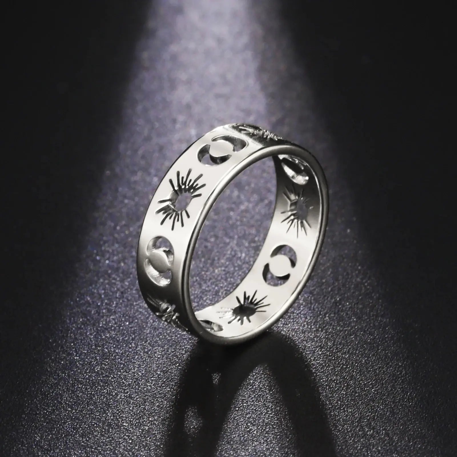 Bague Soleil Étoilé Espace Astronomie Espace Astronomie