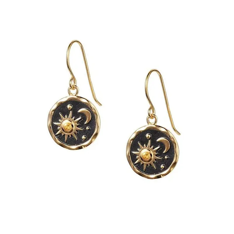 Boucles d'Oreilles Estampillées Espace Astronomie Espace Astronomie