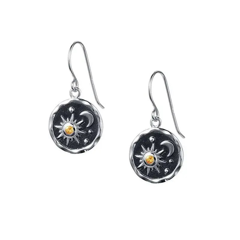 Boucles d'Oreilles Estampillées Espace Astronomie Espace Astronomie