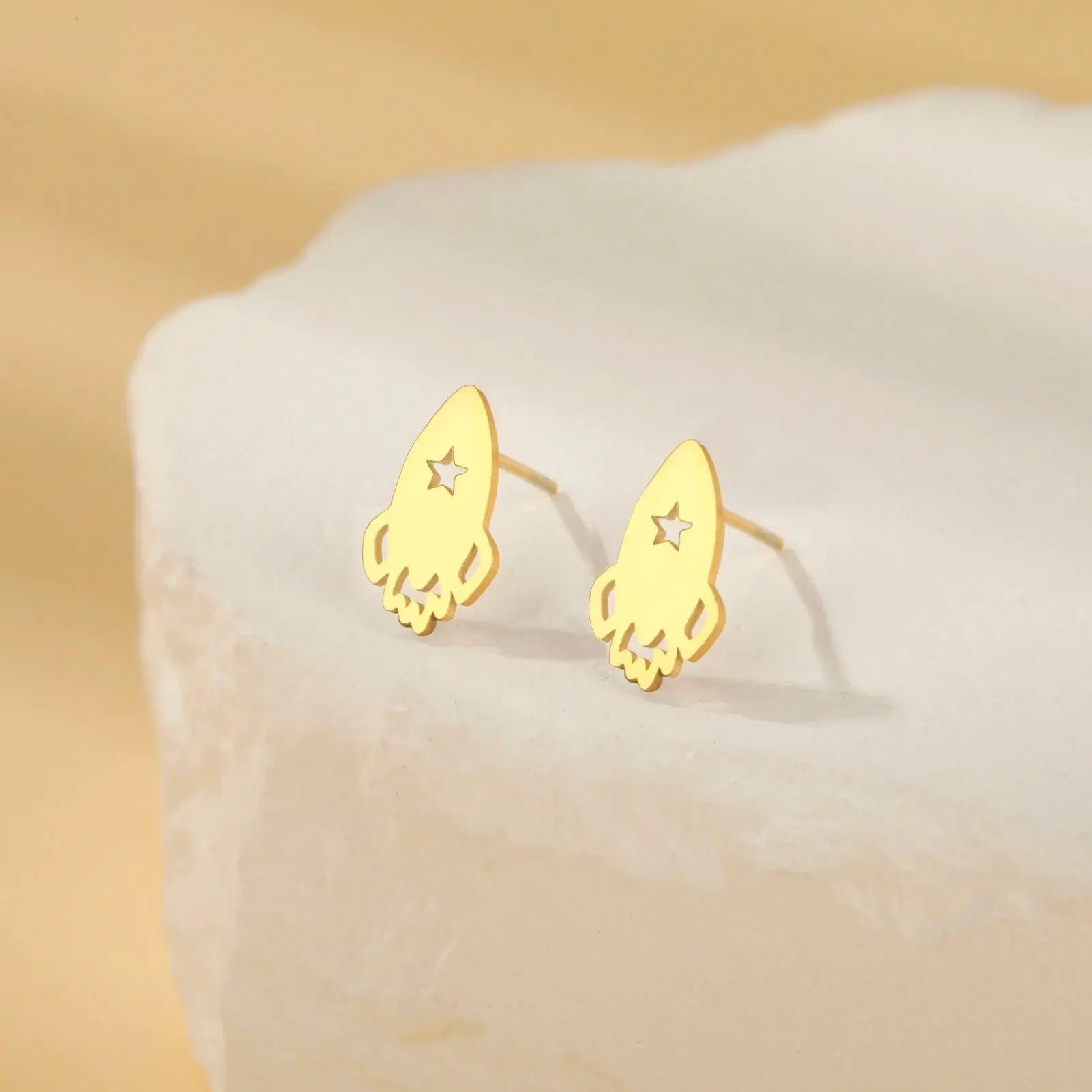 Boucles d'Oreilles Fusée Espace Astronomie Espace Astronomie
