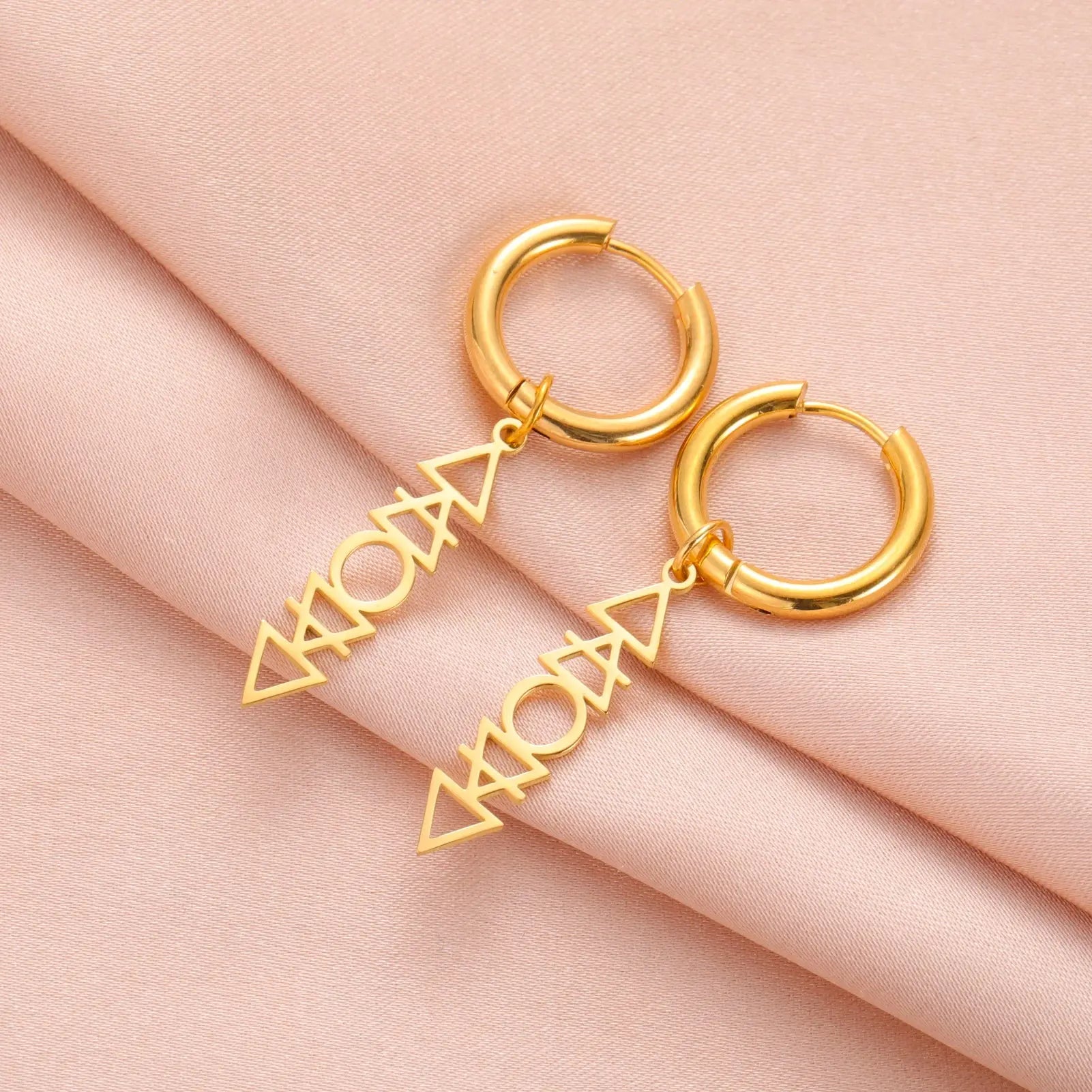 Boucles d'Oreilles Quatre Élements Espace Astronomie Espace Astronomie