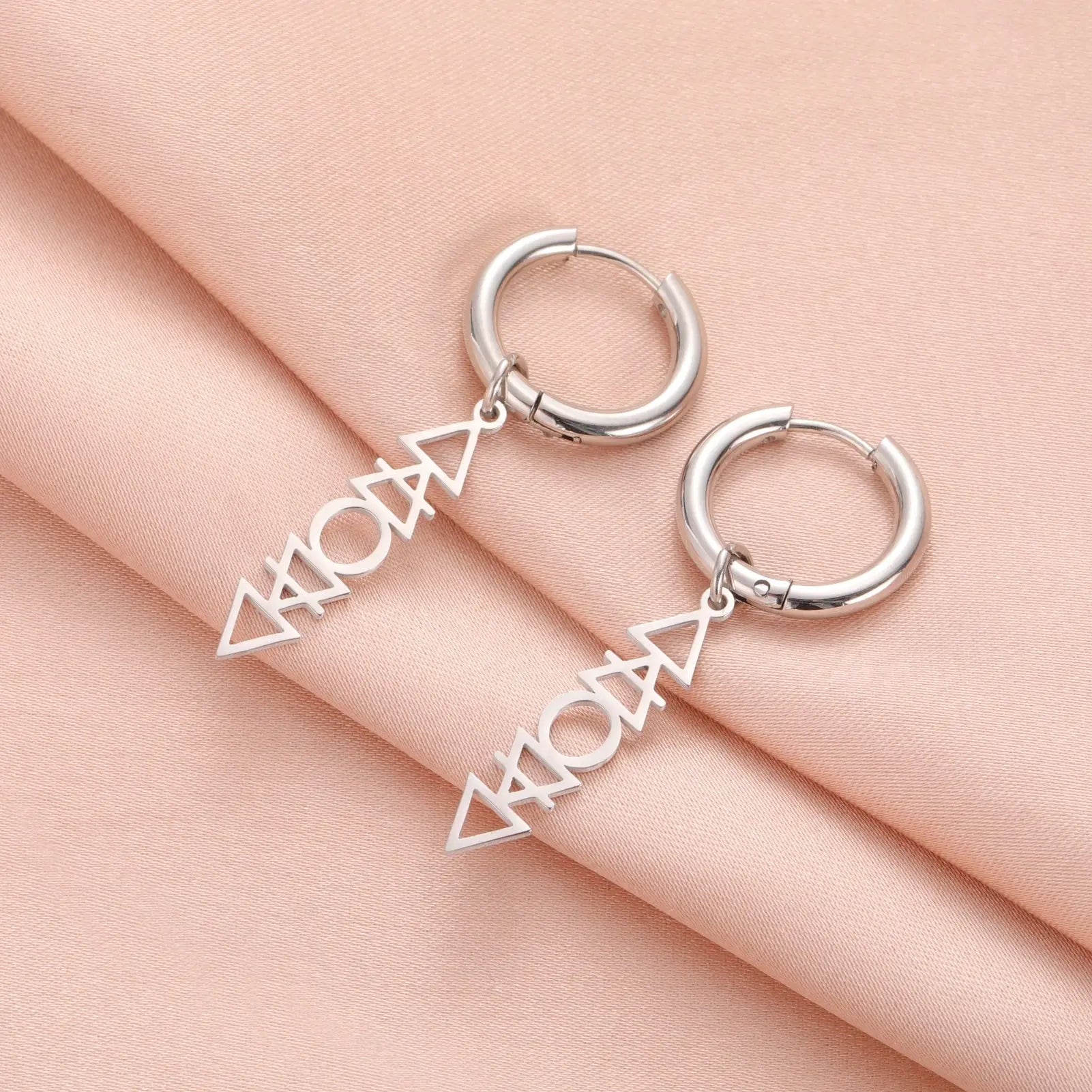 Boucles d'Oreilles Quatre Élements Espace Astronomie Espace Astronomie