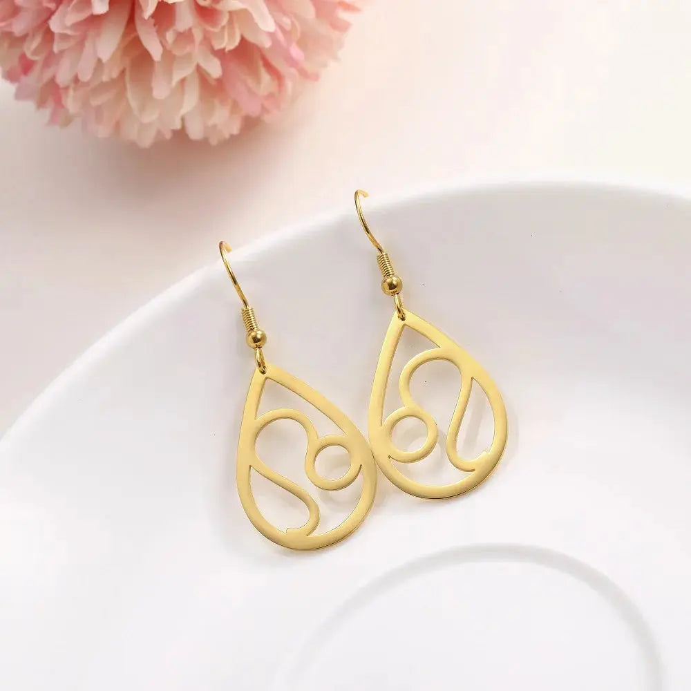 Boucles d'Oreilles Signe du Zodiaque Espace Astronomie Espace Astronomie