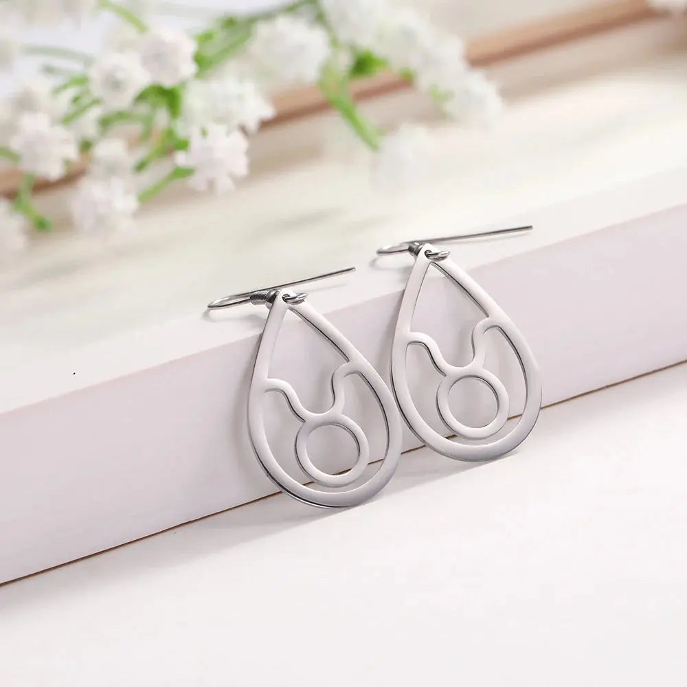 Boucles d'Oreilles Signe du Zodiaque Espace Astronomie Espace Astronomie