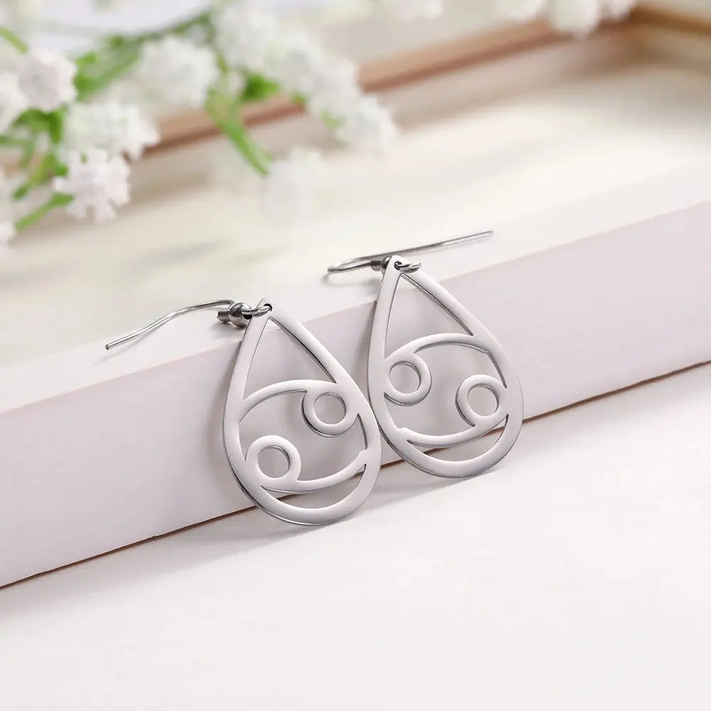 Boucles d'Oreilles Signe du Zodiaque Espace Astronomie Espace Astronomie