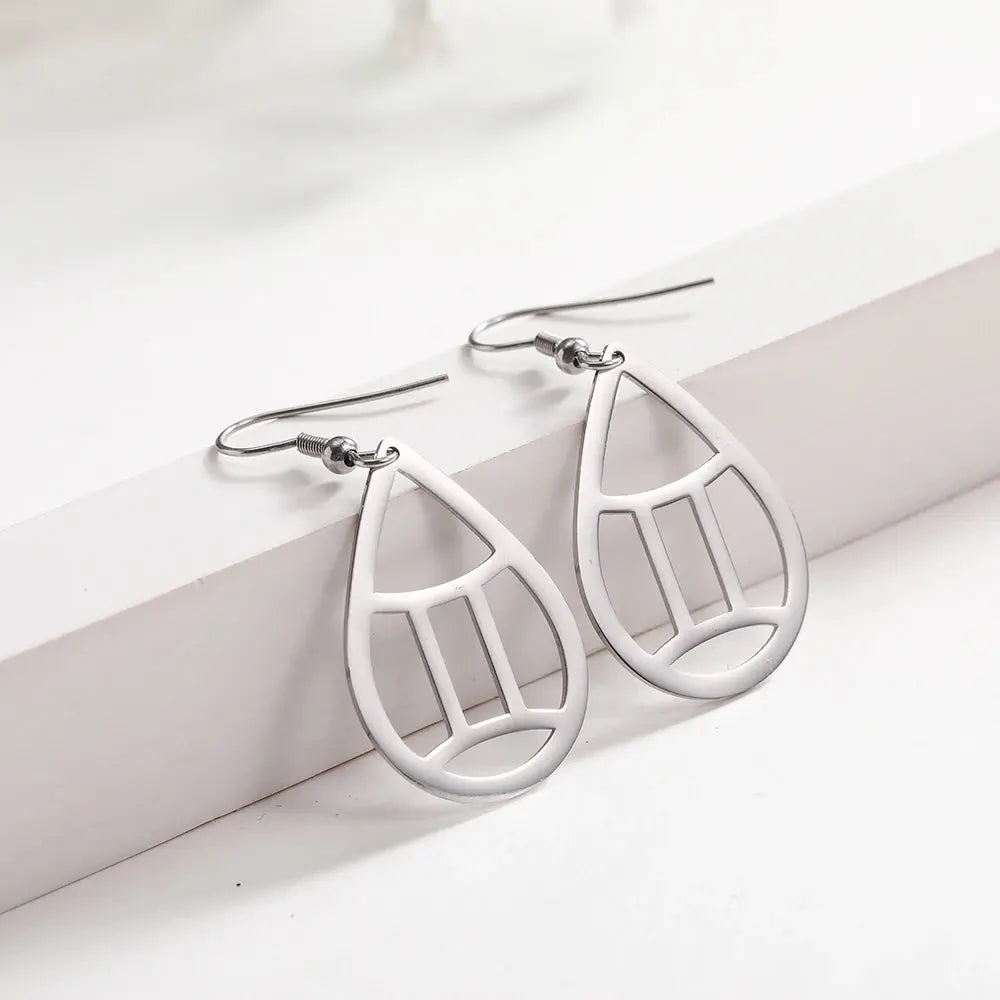 Boucles d'Oreilles Signe du Zodiaque Espace Astronomie Espace Astronomie