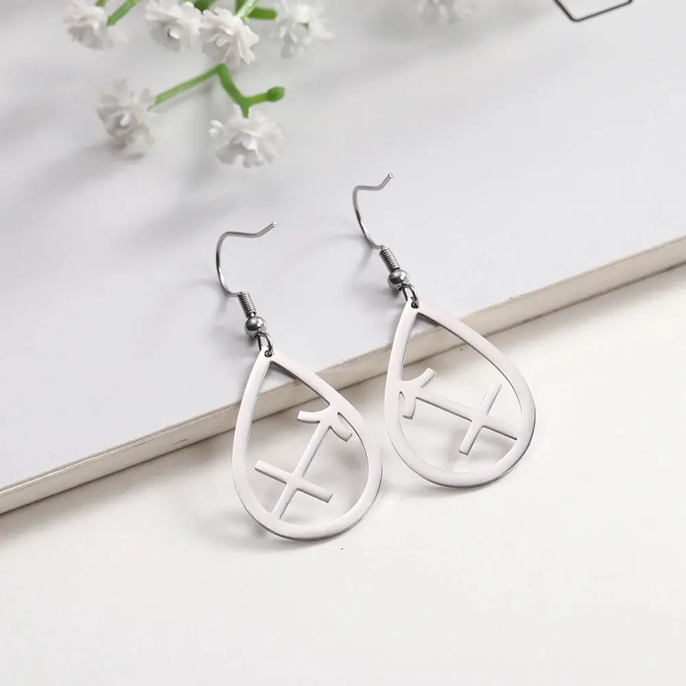 Boucles d'Oreilles Signe du Zodiaque Espace Astronomie Espace Astronomie