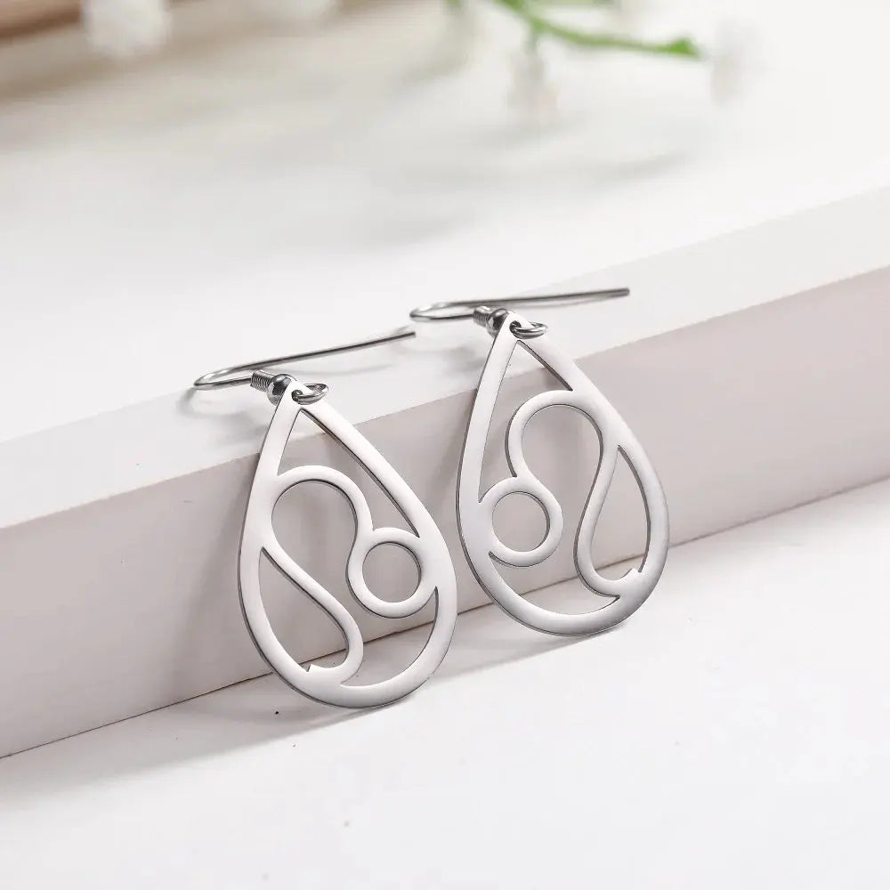 Boucles d'Oreilles Signe du Zodiaque Espace Astronomie Espace Astronomie