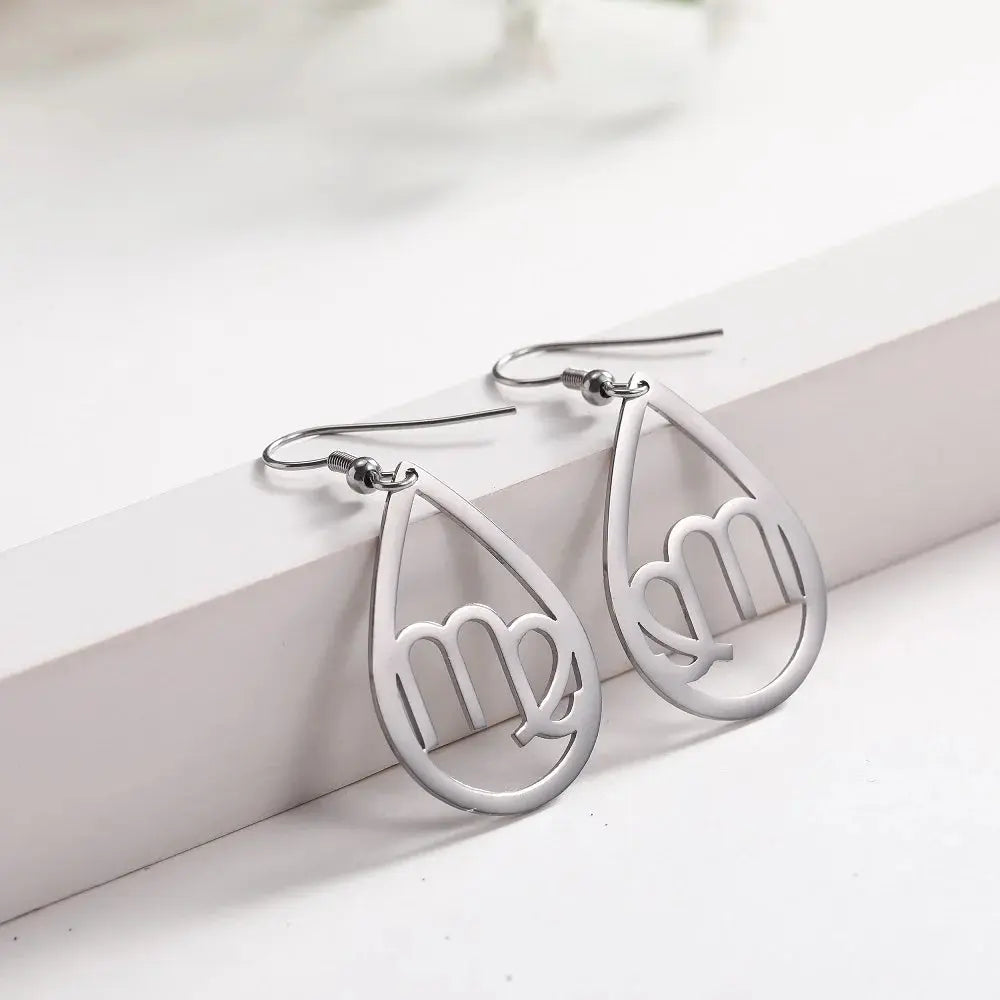 Boucles d'Oreilles Signe du Zodiaque Espace Astronomie Espace Astronomie