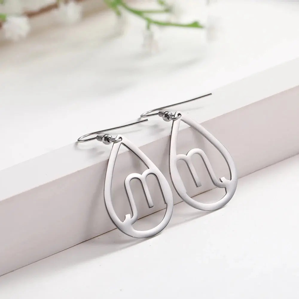 Boucles d'Oreilles Signe du Zodiaque Espace Astronomie Espace Astronomie