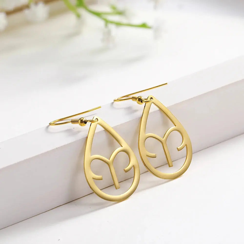 Boucles d'Oreilles Signe du Zodiaque Espace Astronomie Espace Astronomie