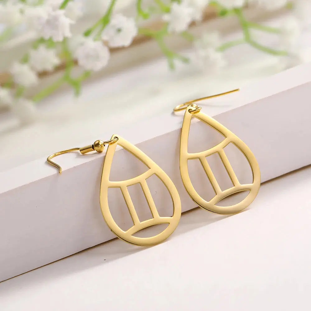 Boucles d'Oreilles Signe du Zodiaque Espace Astronomie Espace Astronomie