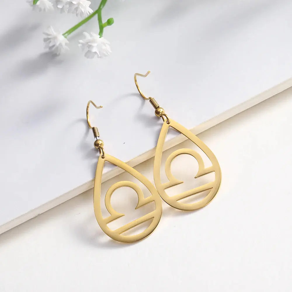 Boucles d'Oreilles Signe du Zodiaque Espace Astronomie Espace Astronomie