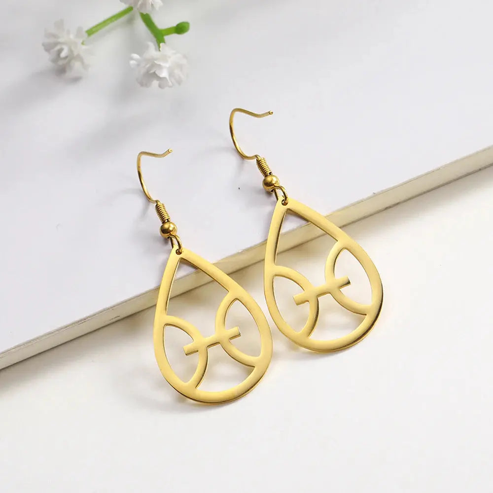 Boucles d'Oreilles Signe du Zodiaque Espace Astronomie Espace Astronomie