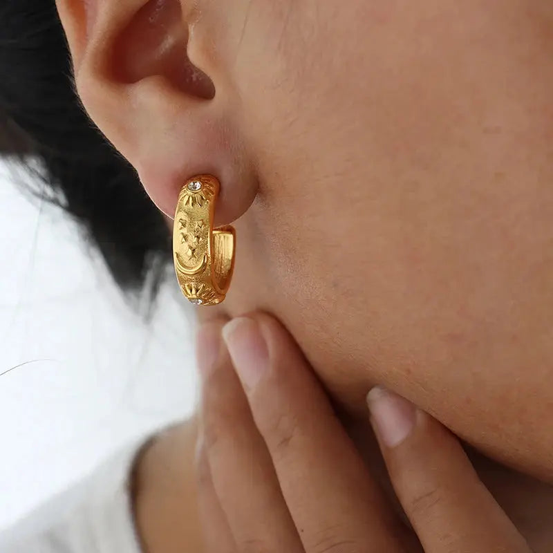 Boucles d'Oreilles Solaires Espace Astronomie Espace Astronomie