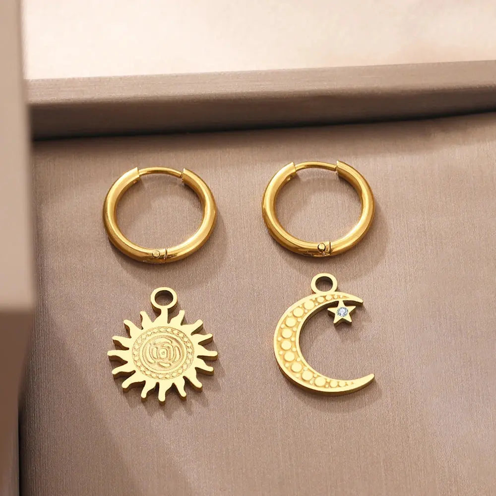 Boucles d'Oreilles Élégance Espace Astronomie Espace Astronomie