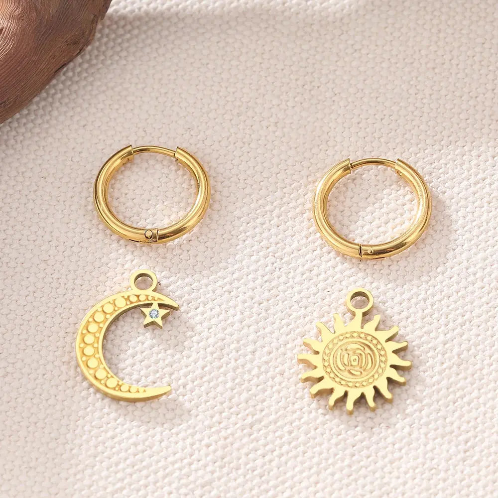 Boucles d'Oreilles Élégance Espace Astronomie Espace Astronomie