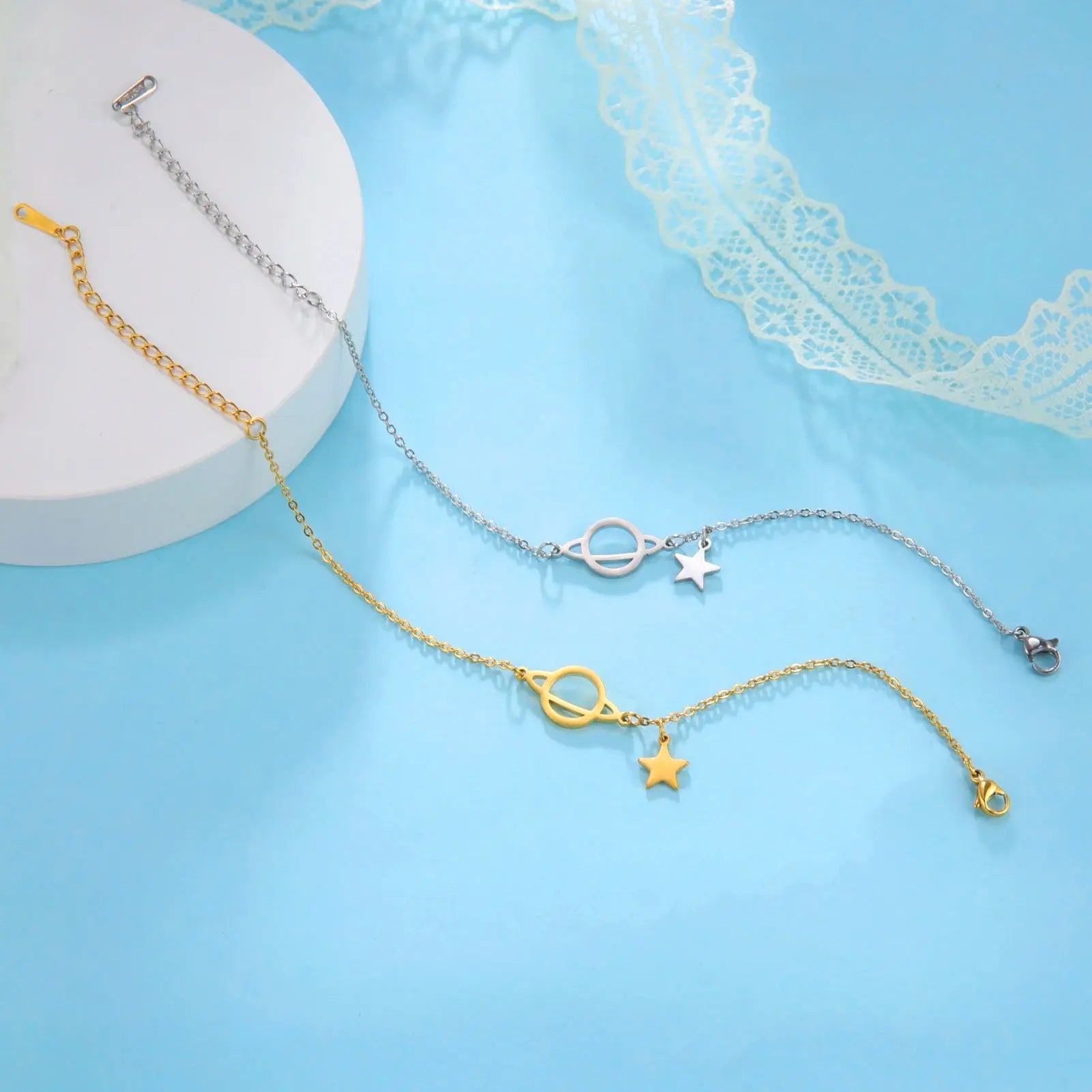 Bracelet Planètes Étoiles Espace Astronomie Espace Astronomie