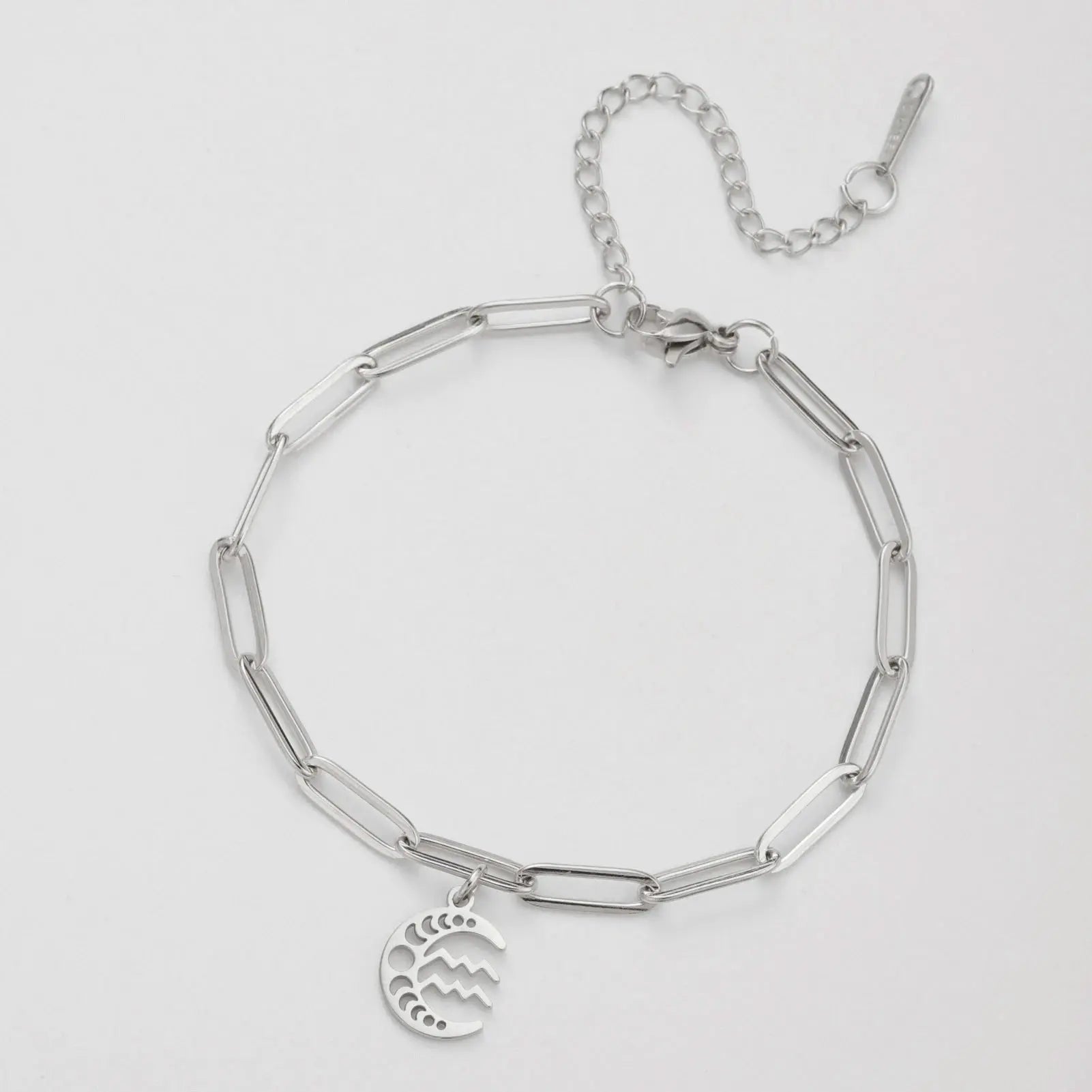 Bracelet Signe du Zodiaque Argenté Espace Astronomie Espace Astronomie