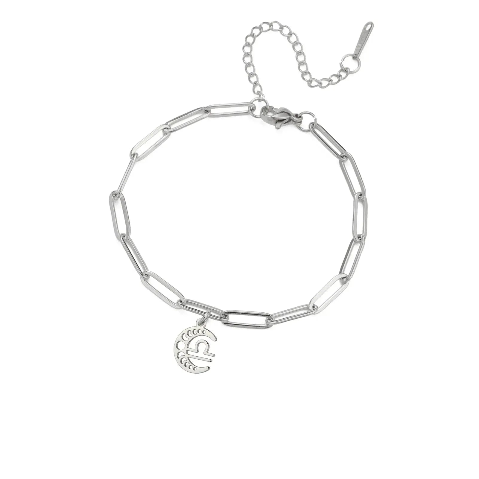 Bracelet Signe du Zodiaque Argenté Espace Astronomie Espace Astronomie