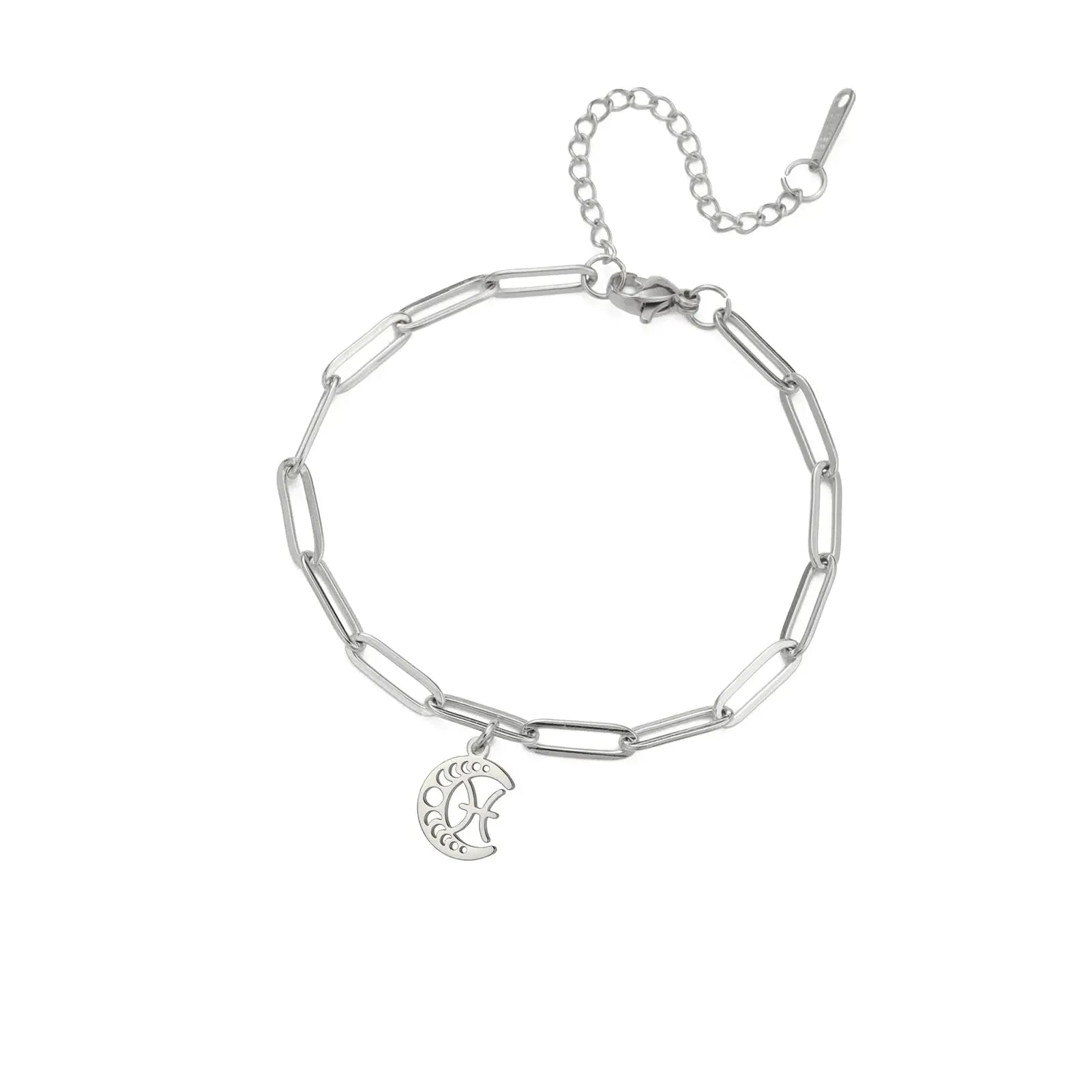 Bracelet Signe du Zodiaque Argenté Espace Astronomie Espace Astronomie