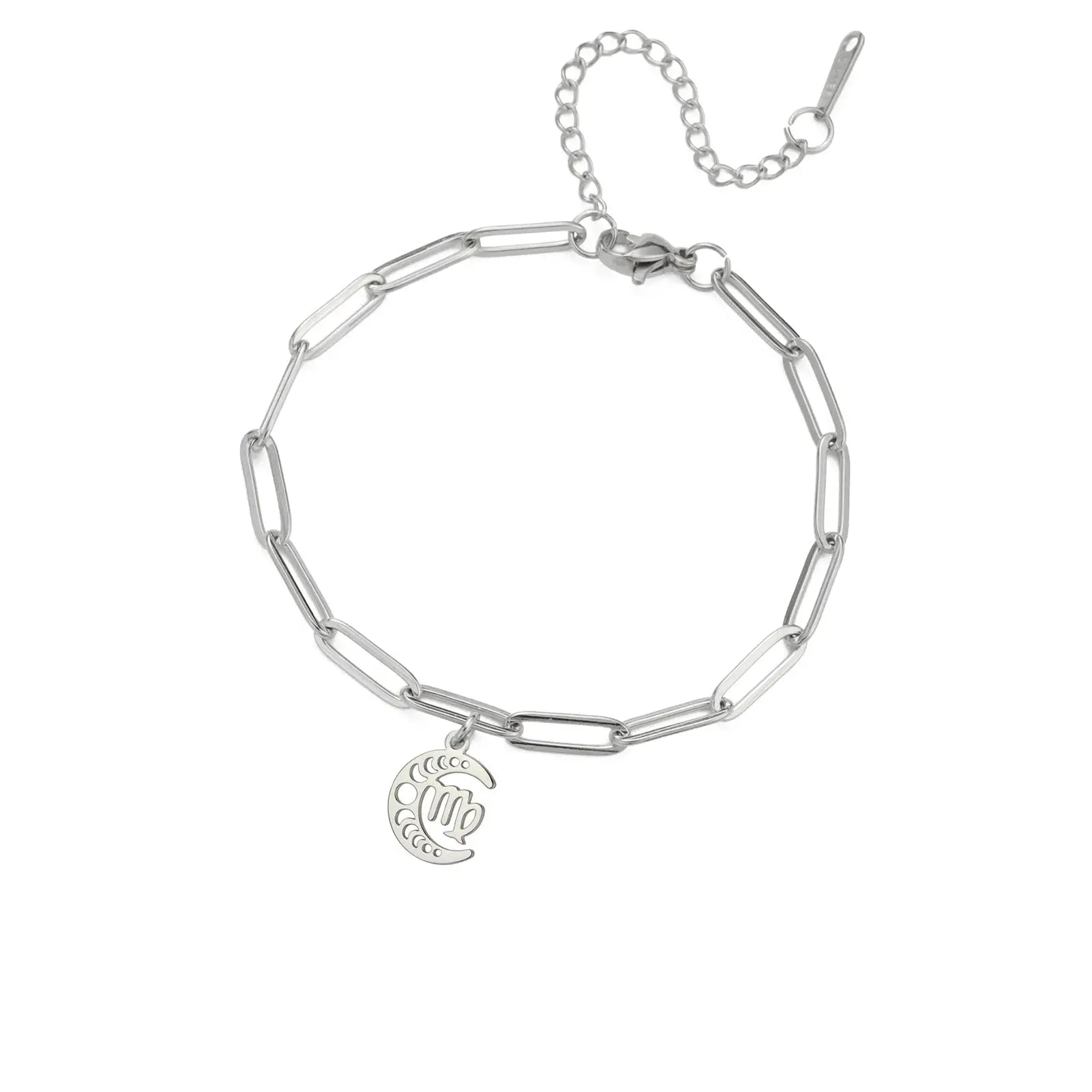 Bracelet Signe du Zodiaque Argenté Espace Astronomie Espace Astronomie