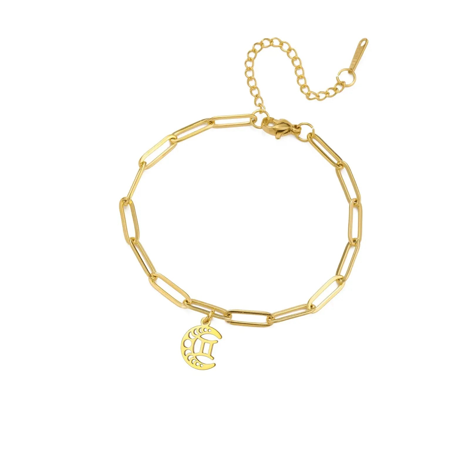 Bracelet Signe du Zodiaque Doré Espace Astronomie Espace Astronomie