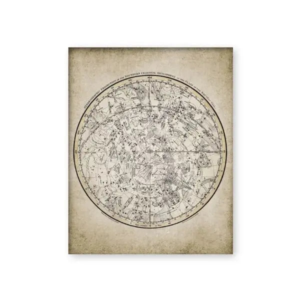 Carte Antique Astronomie Espace Astronomie Espace Astronomie