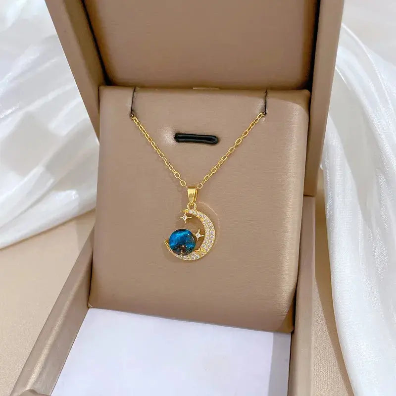 Collier Croissant de Lune Espace Astronomie Espace Astronomie