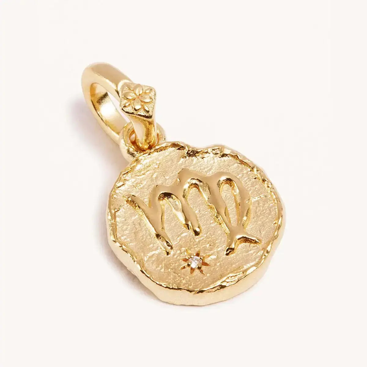 Collier Signe Astrologique Estampillé Doré Espace Astronomie Espace Astronomie