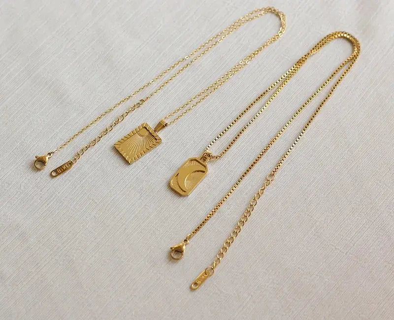 Colliers Soleil et Lune Mystiques Espace Astronomie Espace Astronomie