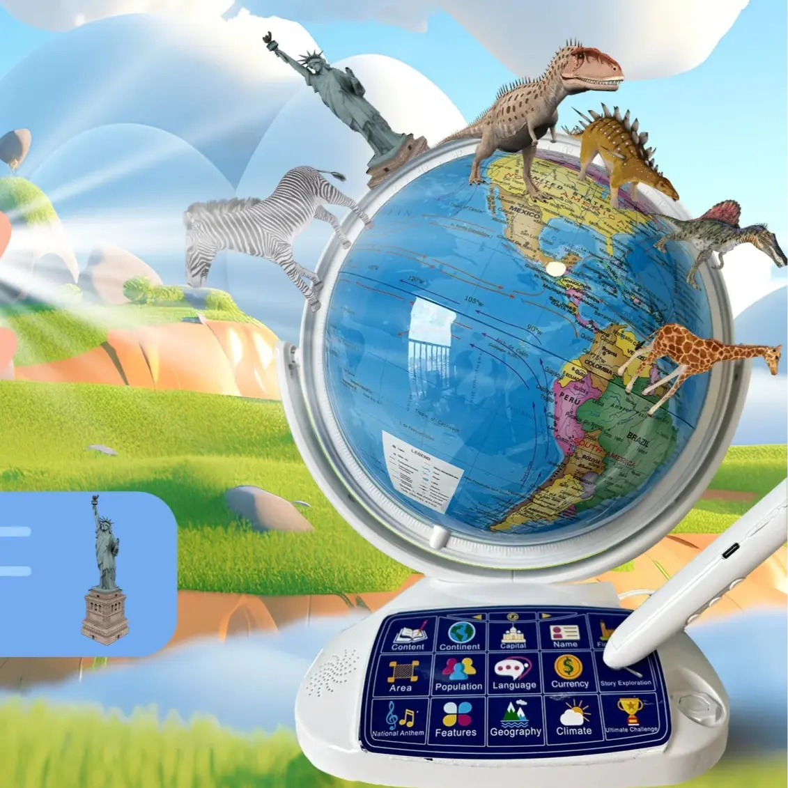 Globe Terrestre Interactif Espace Astronomie Espace Astronomie