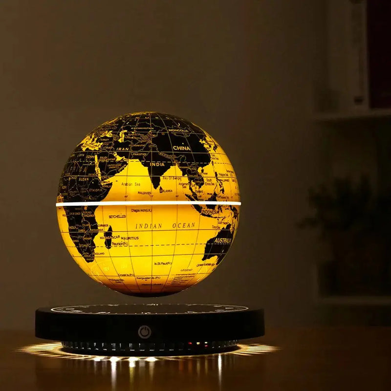 Globe Terrestre Lampe Lévitation Magnétique