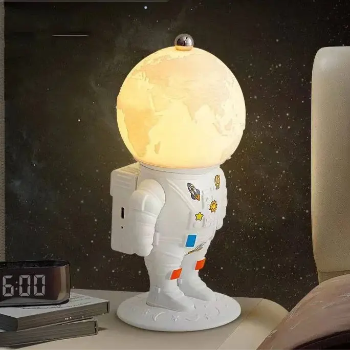 Lampe Astronaute Planète Terre Espace Astronomie Espace Astronomie