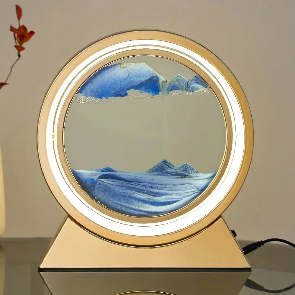 Lampe Sablier Rotative 3D Espace Astronomie Espace Astronomie