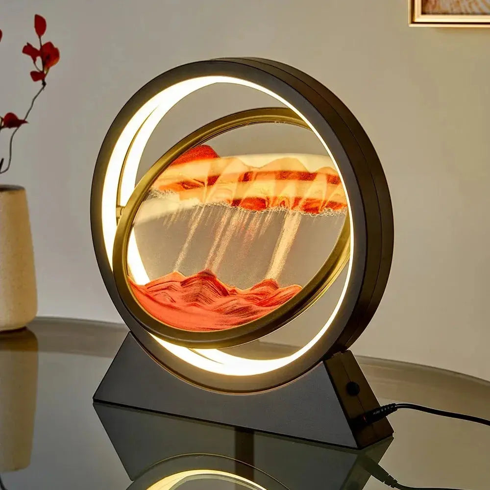 Lampe Sablier Rotative 3D Espace Astronomie Espace Astronomie