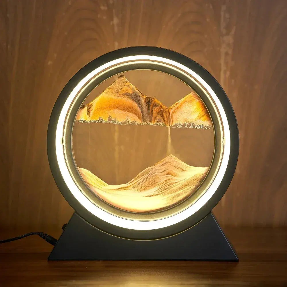 Lampe Sablier Rotative 3D Espace Astronomie Espace Astronomie