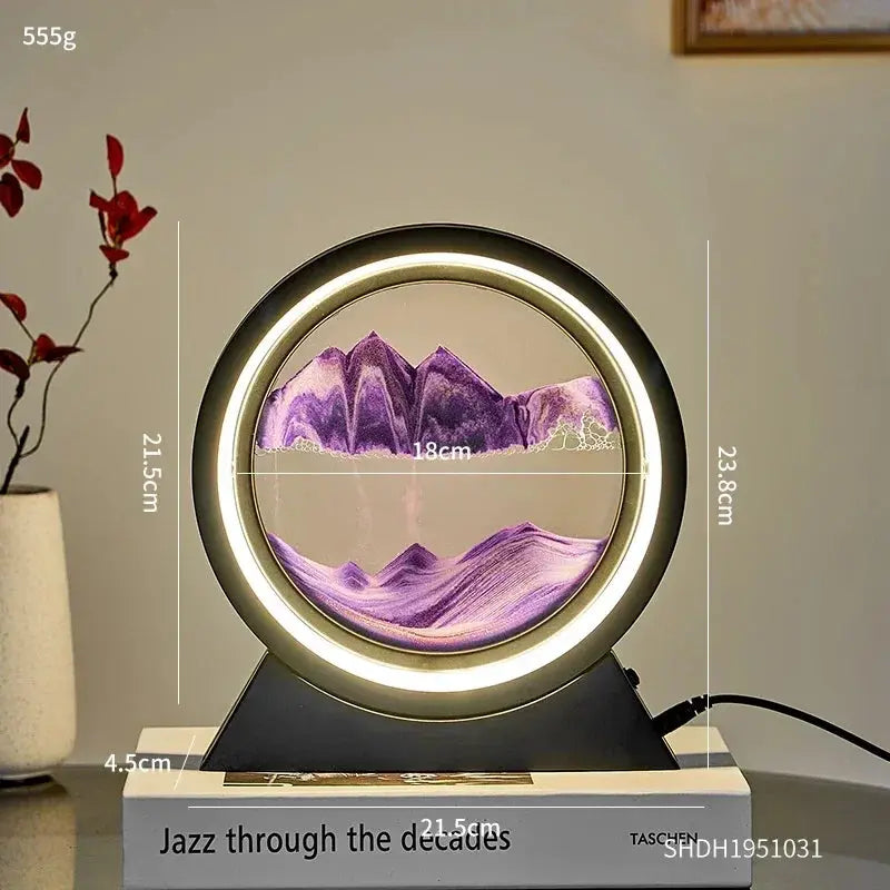 Lampe Sablier Rotative 3D Espace Astronomie Espace Astronomie