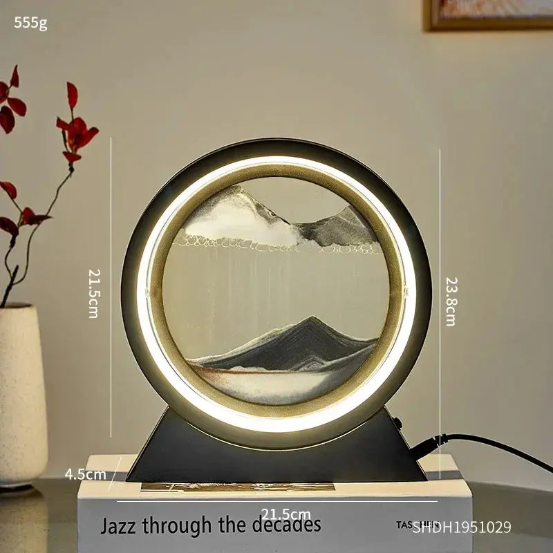 Lampe Sablier Rotative 3D Espace Astronomie Espace Astronomie