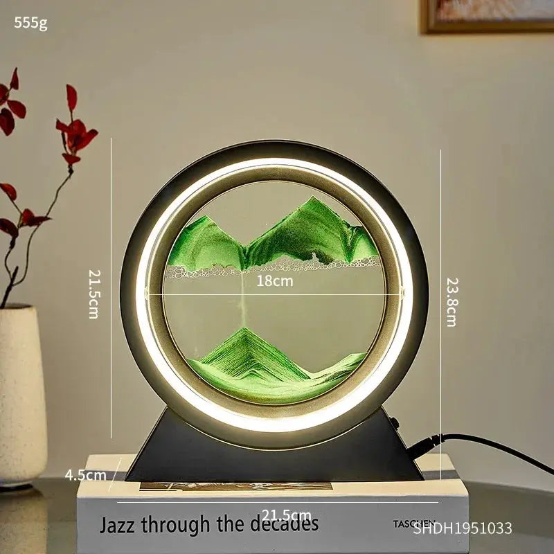 Lampe Sablier Rotative 3D Espace Astronomie Espace Astronomie